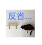 黒猫はるさん（個別スタンプ：13）