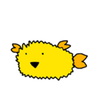 Puffer fish Emotion（個別スタンプ：12）