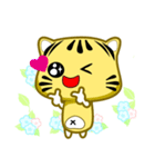 Cute striped cat. CAT166（個別スタンプ：9）