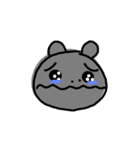 Clumsy hippo facial expression map（個別スタンプ：10）