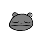 Clumsy hippo facial expression map（個別スタンプ：16）