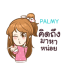 PALMY my name is khaw fang e（個別スタンプ：7）