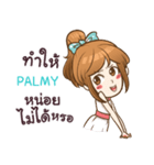 PALMY my name is khaw fang e（個別スタンプ：9）