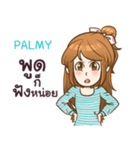 PALMY my name is khaw fang e（個別スタンプ：24）