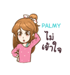 PALMY my name is khaw fang e（個別スタンプ：26）