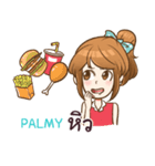 PALMY my name is khaw fang e（個別スタンプ：30）