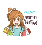 PALMY my name is khaw fang e（個別スタンプ：34）