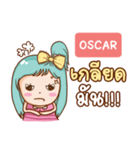 OSCAR bright girl e（個別スタンプ：2）