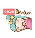 OSCAR bright girl e（個別スタンプ：3）