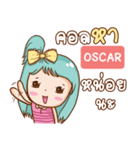 OSCAR bright girl e（個別スタンプ：10）