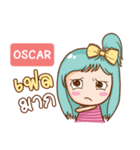 OSCAR bright girl e（個別スタンプ：20）