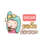 OSCAR bright girl e（個別スタンプ：29）