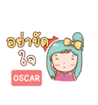 OSCAR bright girl e（個別スタンプ：30）