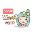 OSCAR bright girl e（個別スタンプ：32）