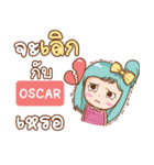 OSCAR bright girl e（個別スタンプ：33）