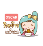 OSCAR bright girl e（個別スタンプ：35）