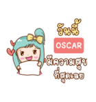 OSCAR bright girl e（個別スタンプ：39）