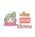 OSCAR bright girl e（個別スタンプ：40）