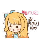 FUTURE cute cute e（個別スタンプ：32）