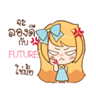 FUTURE cute cute e（個別スタンプ：35）