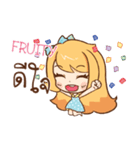 FRUITY cute cute e（個別スタンプ：4）