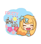 FRUITY cute cute e（個別スタンプ：17）