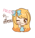 FRUITY cute cute e（個別スタンプ：20）