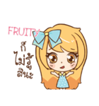 FRUITY cute cute e（個別スタンプ：25）