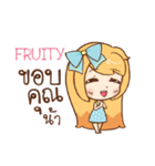 FRUITY cute cute e（個別スタンプ：29）