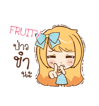 FRUITY cute cute e（個別スタンプ：31）