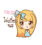 FRUITY cute cute e（個別スタンプ：39）