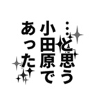 小田原さん名前ナレーション（個別スタンプ：9）