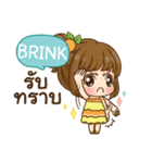 BRINK cookie-yes sir！！ e（個別スタンプ：1）