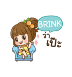 BRINK cookie-yes sir！！ e（個別スタンプ：7）