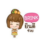 BRINK cookie-yes sir！！ e（個別スタンプ：10）