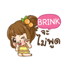 BRINK cookie-yes sir！！ e（個別スタンプ：12）