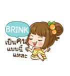 BRINK cookie-yes sir！！ e（個別スタンプ：19）