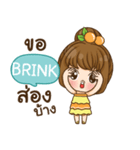 BRINK cookie-yes sir！！ e（個別スタンプ：23）