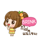 BRINK cookie-yes sir！！ e（個別スタンプ：28）