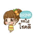 BRINK cookie-yes sir！！ e（個別スタンプ：29）