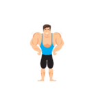 Mr Muscles（個別スタンプ：1）