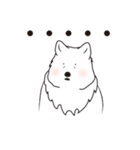 Timid Arctic Wolf（個別スタンプ：4）