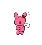 u ’s rabbit〜アキちゃん編①〜（個別スタンプ：18）
