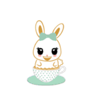 Caramel Rabbit Cino（個別スタンプ：1）