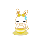 Caramel Rabbit Cino（個別スタンプ：5）