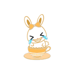 Caramel Rabbit Cino（個別スタンプ：7）