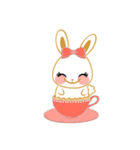 Caramel Rabbit Cino（個別スタンプ：9）