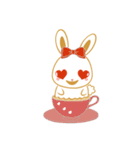 Caramel Rabbit Cino（個別スタンプ：14）