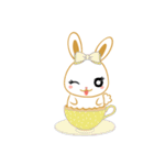 Caramel Rabbit Cino（個別スタンプ：21）