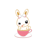 Caramel Rabbit Cino（個別スタンプ：22）